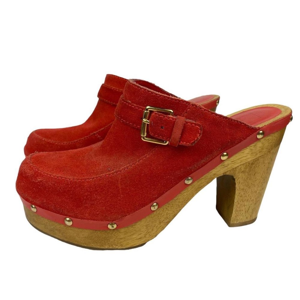 Women's Red Clogs